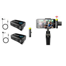 Двухканальная беспроводная микрофонная система Saramonic Blink500 B4 (2TX + RX)